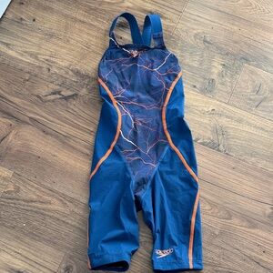 Speedo Girls Stitched Techsuit Like New